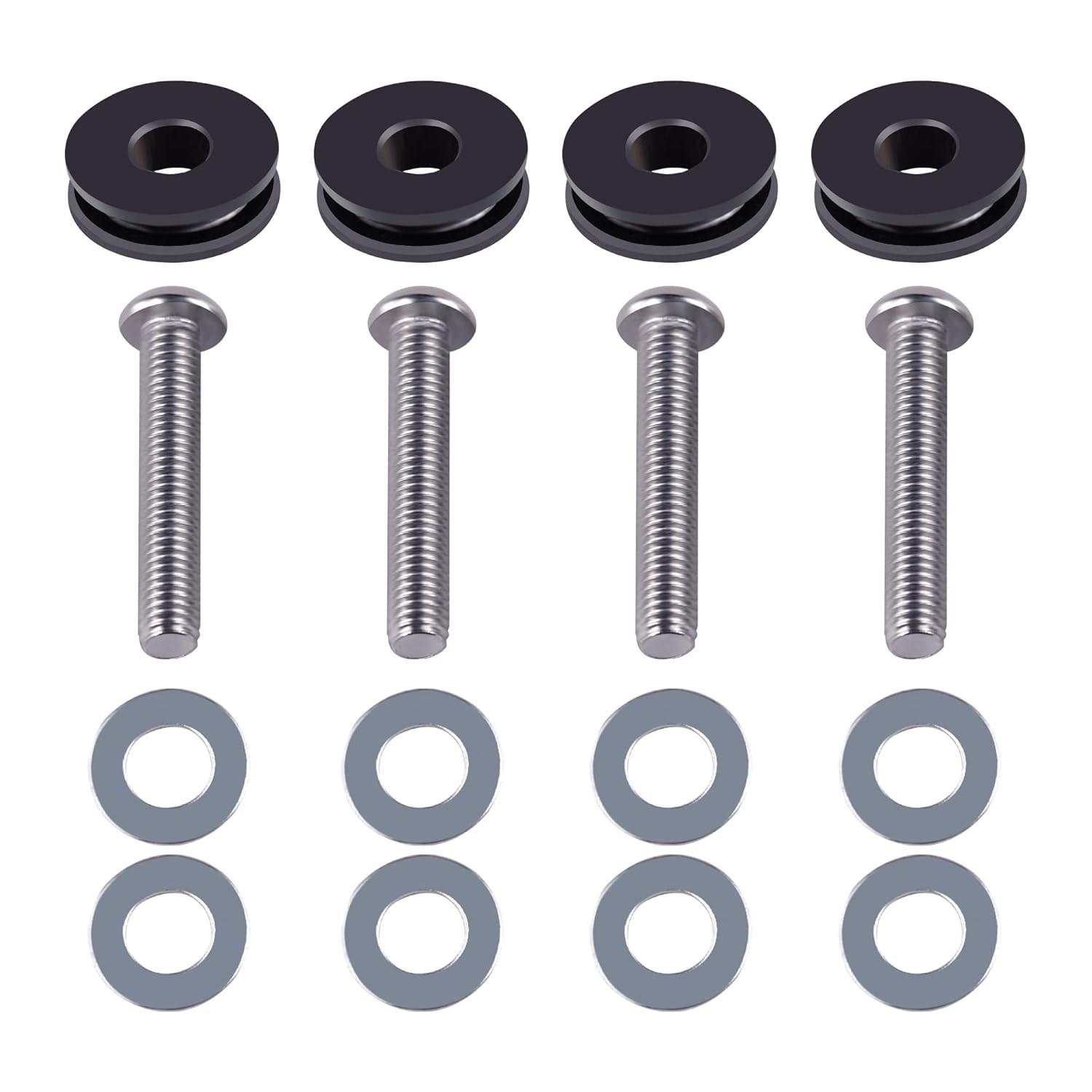 Kit Ferragens Para-brisa Harley Davidson FLSTC/FLS 1986-2017 - Fixação Segura e Fácil Instalação