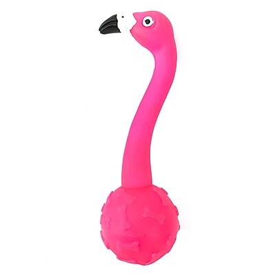 Flamingo Mordedor Pet: Diversão e Saúde Bucal!