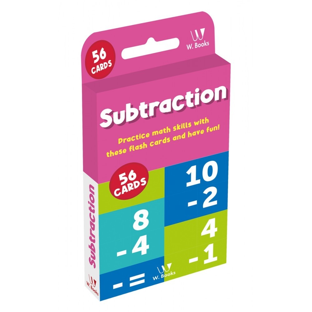 Flash Cards Subtração: Aprenda Brincando!
