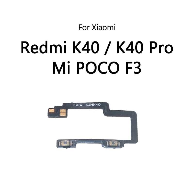 Flex Cabo Botão Volume Xiaomi