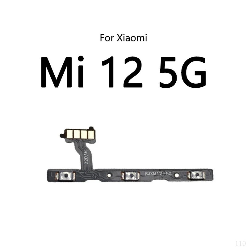 Flex Cabo Botão Xiaomi: Volume, Power e Mudo