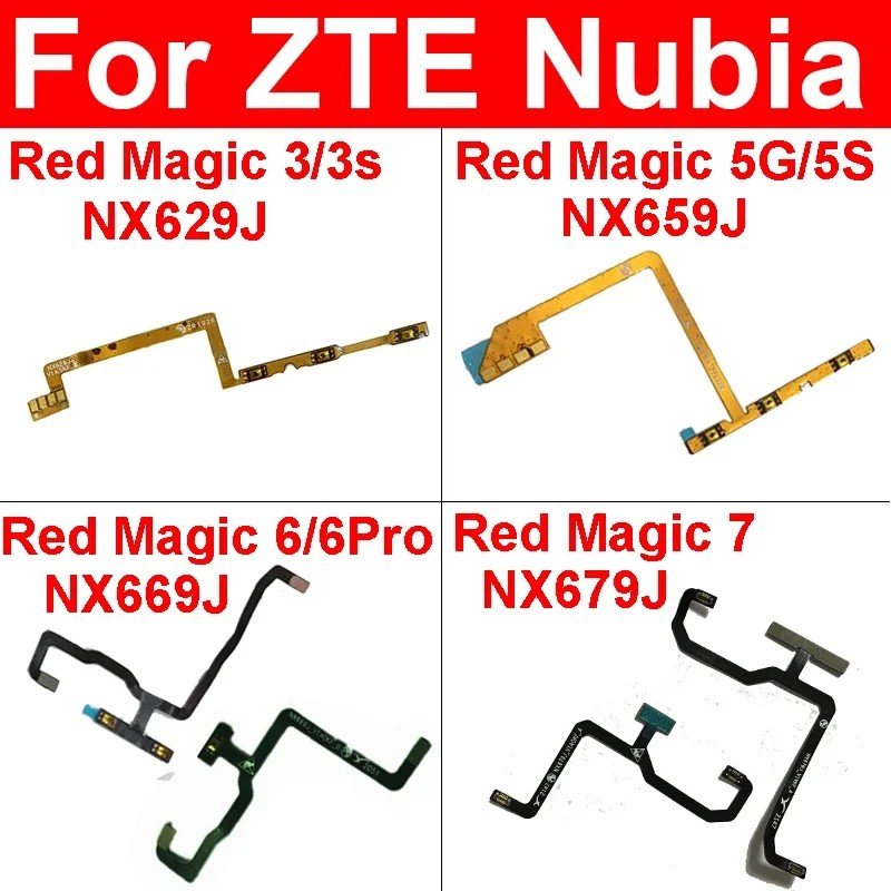 Flex Cabo Power/Volume ZTE Nubia