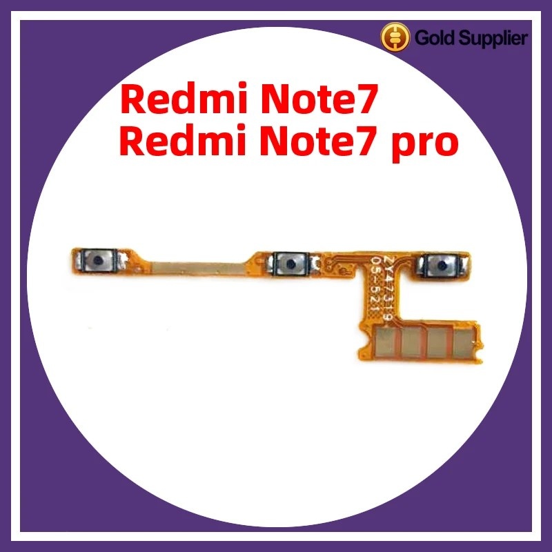 Flexível de Botões Xiaomi Redmi Note 7/Pro: Reparo Fácil!