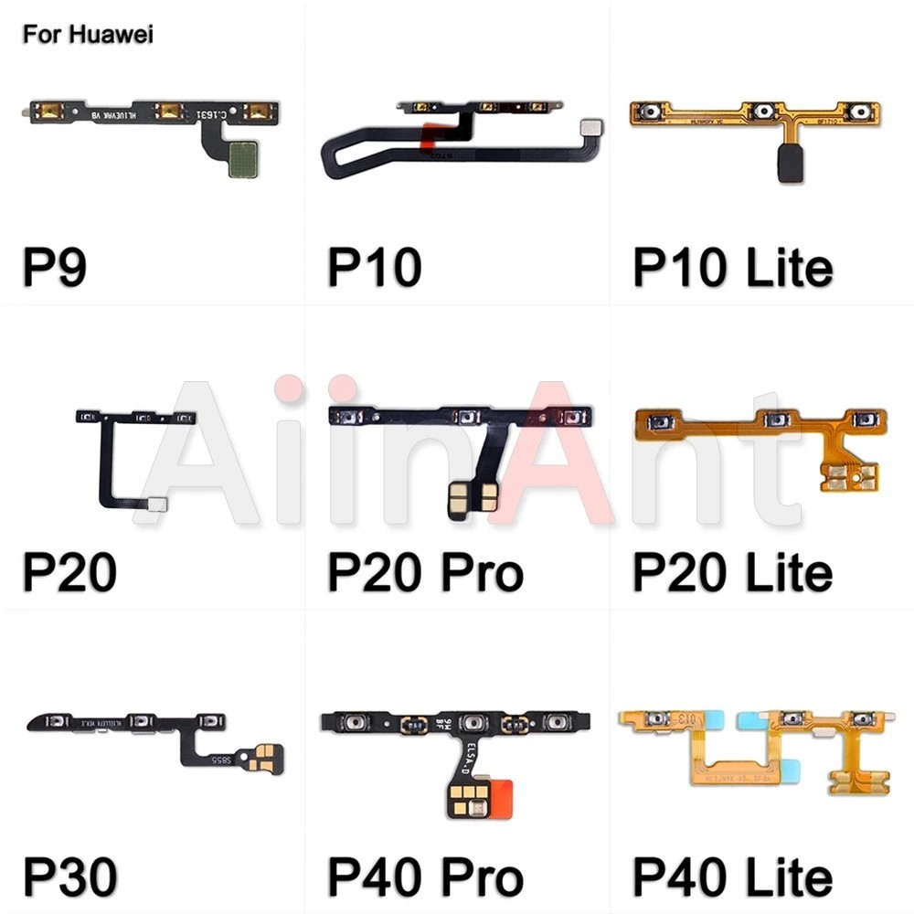Flexível Huawei: Botão Liga/Desliga e Volume