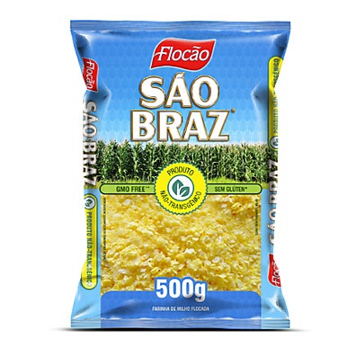 Flocão de Milho São Braz 500g: Sabor e Saúde!