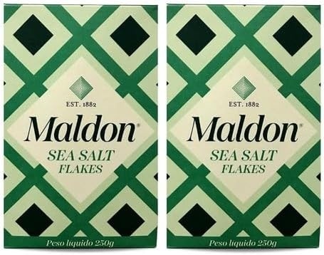 Kit Sal Maldon Flocos Importado Inglaterra 500g (2 Unidades)