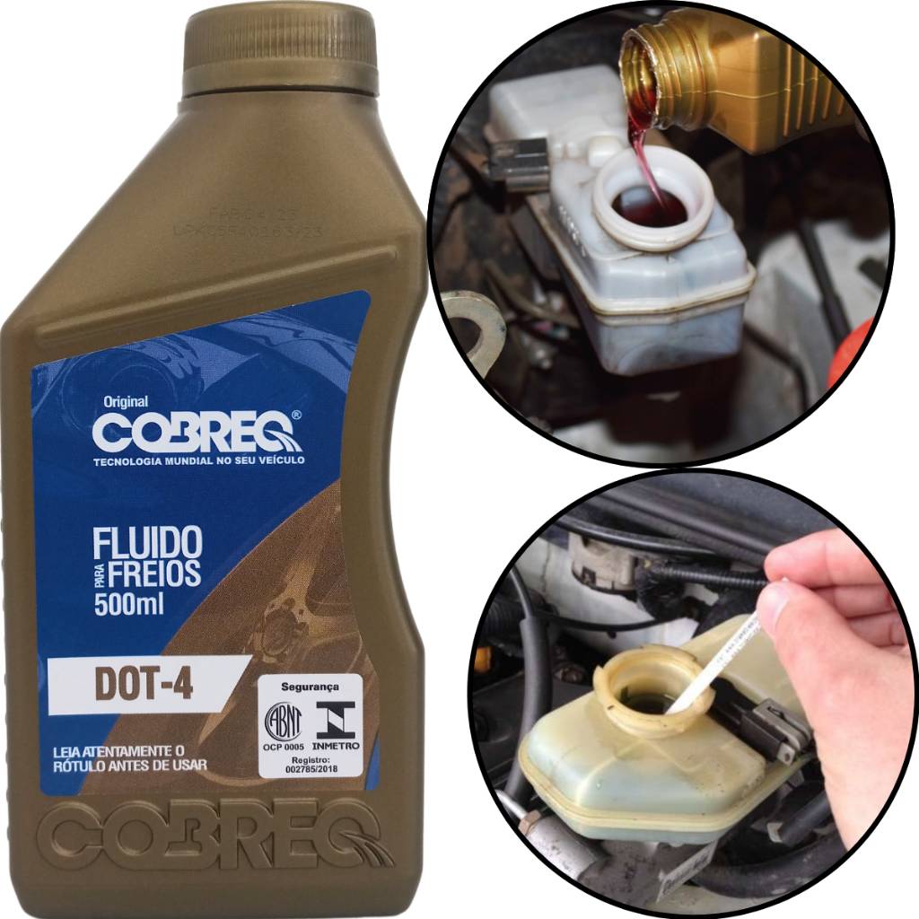 Fluido de Freio Dot 4 Cobreq 500ml: Freios Seguros!