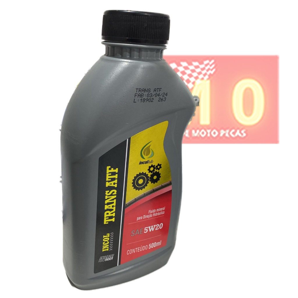 Fluido Direção Hidráulica Motocicletas SAE 5W20 500ml