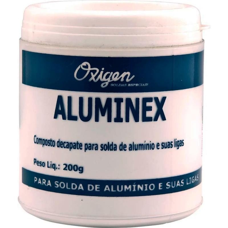 Fluxo Aluminex 200G: Solde Alumínio com Perfeição