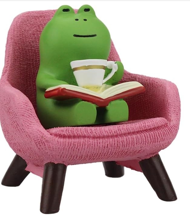 Mini Ornamento Fofo para Escritório - Decoração Encantadora em Resina