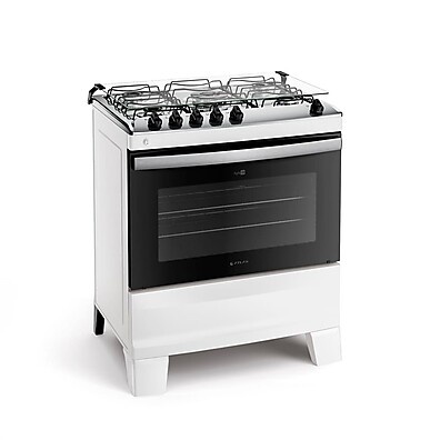 Fogão Atlas 5 Bocas Inox: Cozinhe com Estilo!