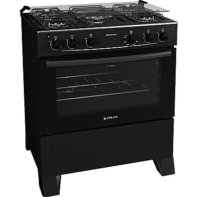 Fogão Atlas Mônaco Plus 5 Bocas: Cozinhe com Eficiência!