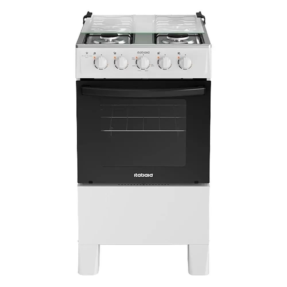 Fogão Itatiaia 4 Bocas Branco: Cozinhe com Praticidade!