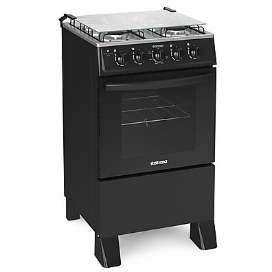 Fogão Itatiaia 4 Bocas Inox: Praticidade na Cozinha!