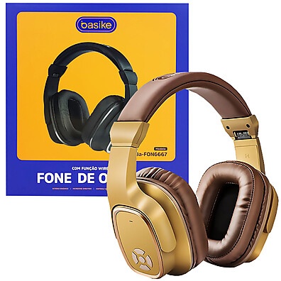Fone Bluetooth 2 em 1: Som Potente e Caixa de Som!