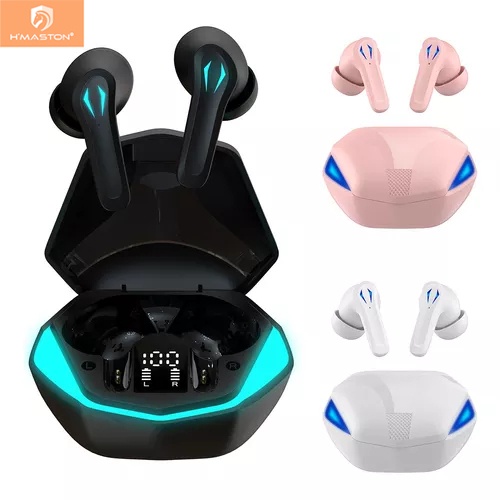 Fone de Ouvido Bluetooth Gamer H'maston RS-29: Som Imersivo com LED