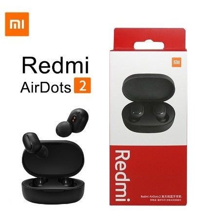 Fone de Ouvido Xiaomi Redmi AirDots 2 Preto: Qualidade e Estilo no Seu Bolso