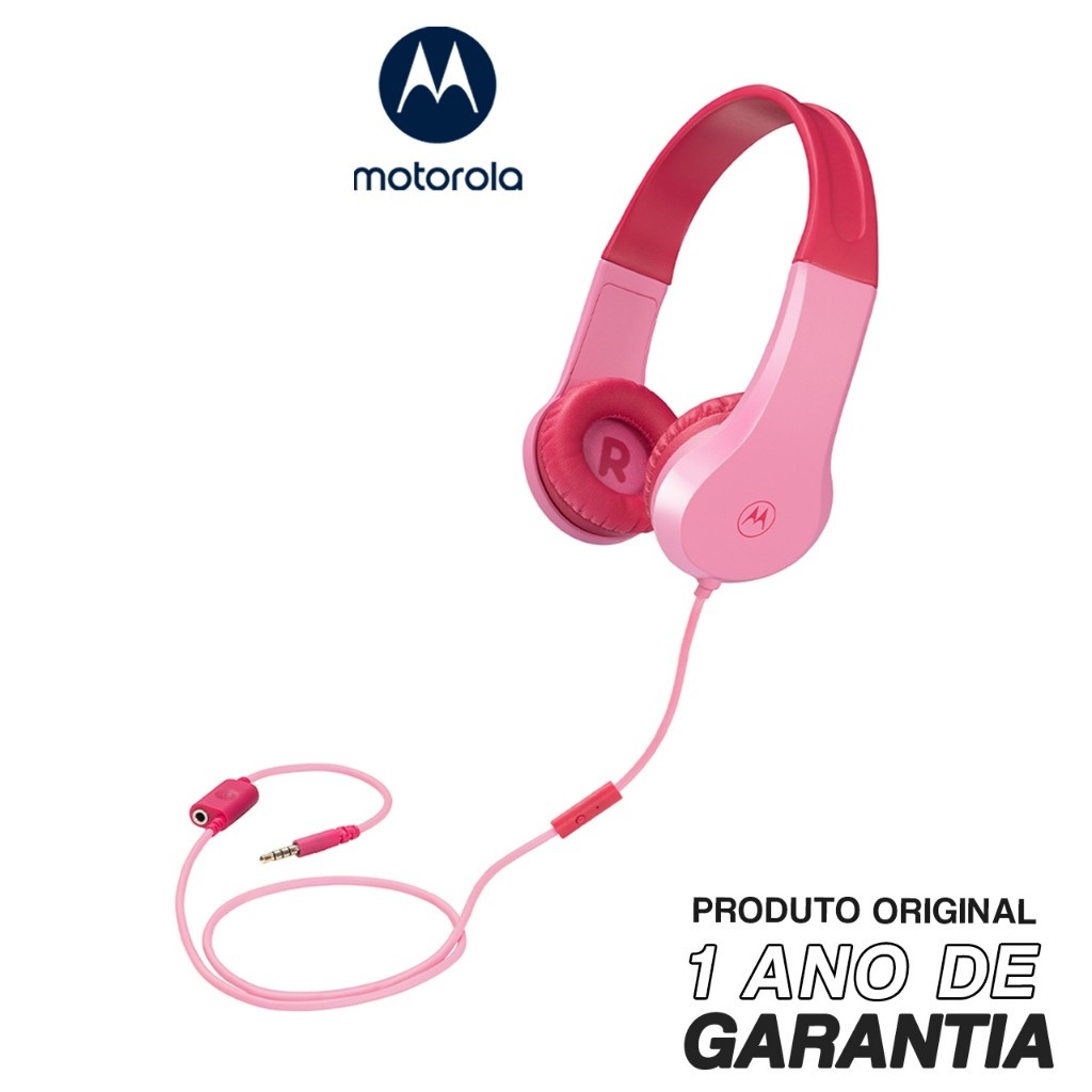 Fone Infantil Motorola Moto JR 200: Proteja a Audição!