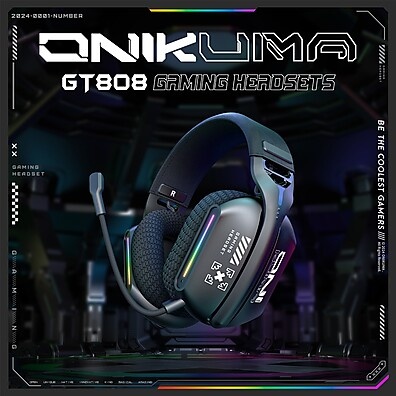 Fone Onikuma GT808: Gaming Sem Fio Imersivo