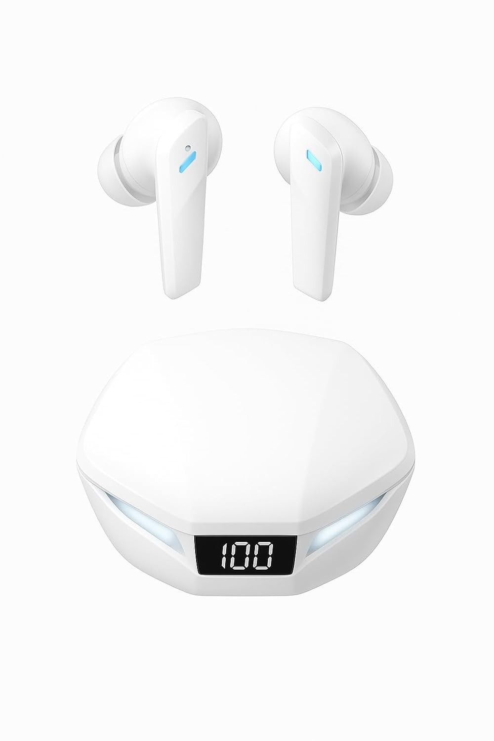 Fone de Ouvido GM2 PRO MAX 2025: Som 360°, Bluetooth 5.4 e Display LED