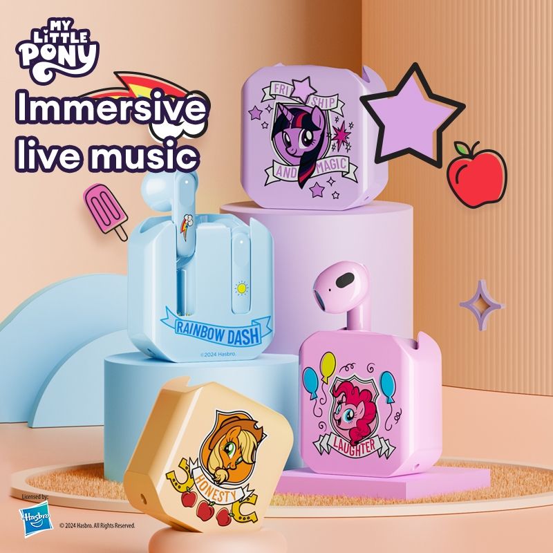 Fone Sanrio MLP-E07: Bluetooth, HiFi e Microfone!