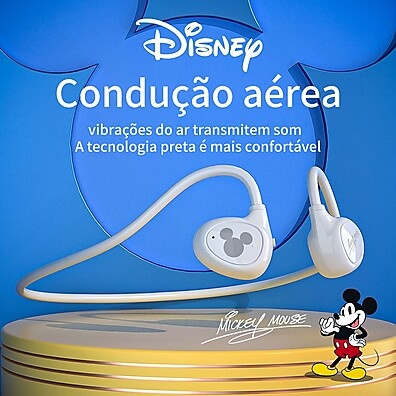 Fones Disney LK09: Som Imersivo e Conforto!