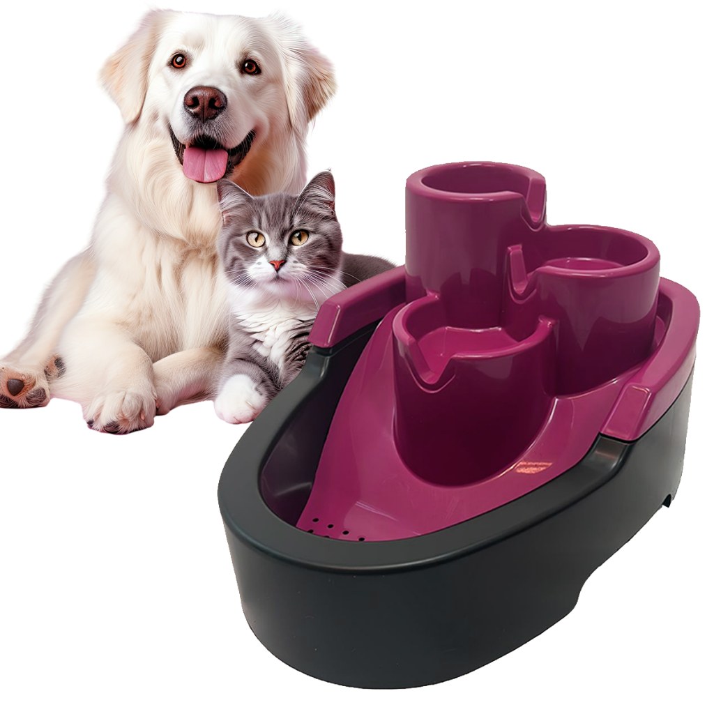 Fonte Bebedouro Pet 3 Cascatas Durapets: Água Fresca!