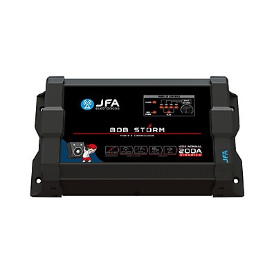 Fonte Carregador Bob Storm 200A: Energia Sem Bateria!