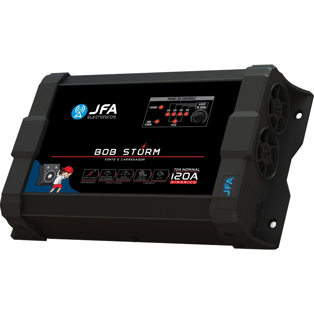Fonte JFA Bob Storm 120A: Simplifique Sua Caixa Bob!