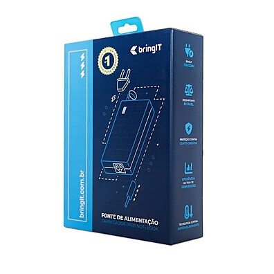 Fonte Lenovo 65W: Carregador Original 82MFS00100