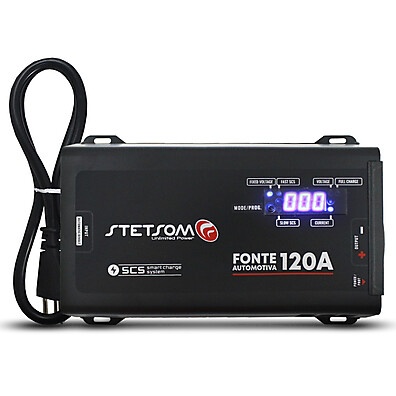 Fonte Stetsom 120A: Carregue com Inteligência!