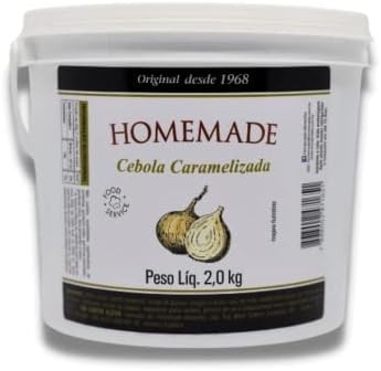 Geleia Cebola Caramelizada Homemade Balde 2kg Food Service