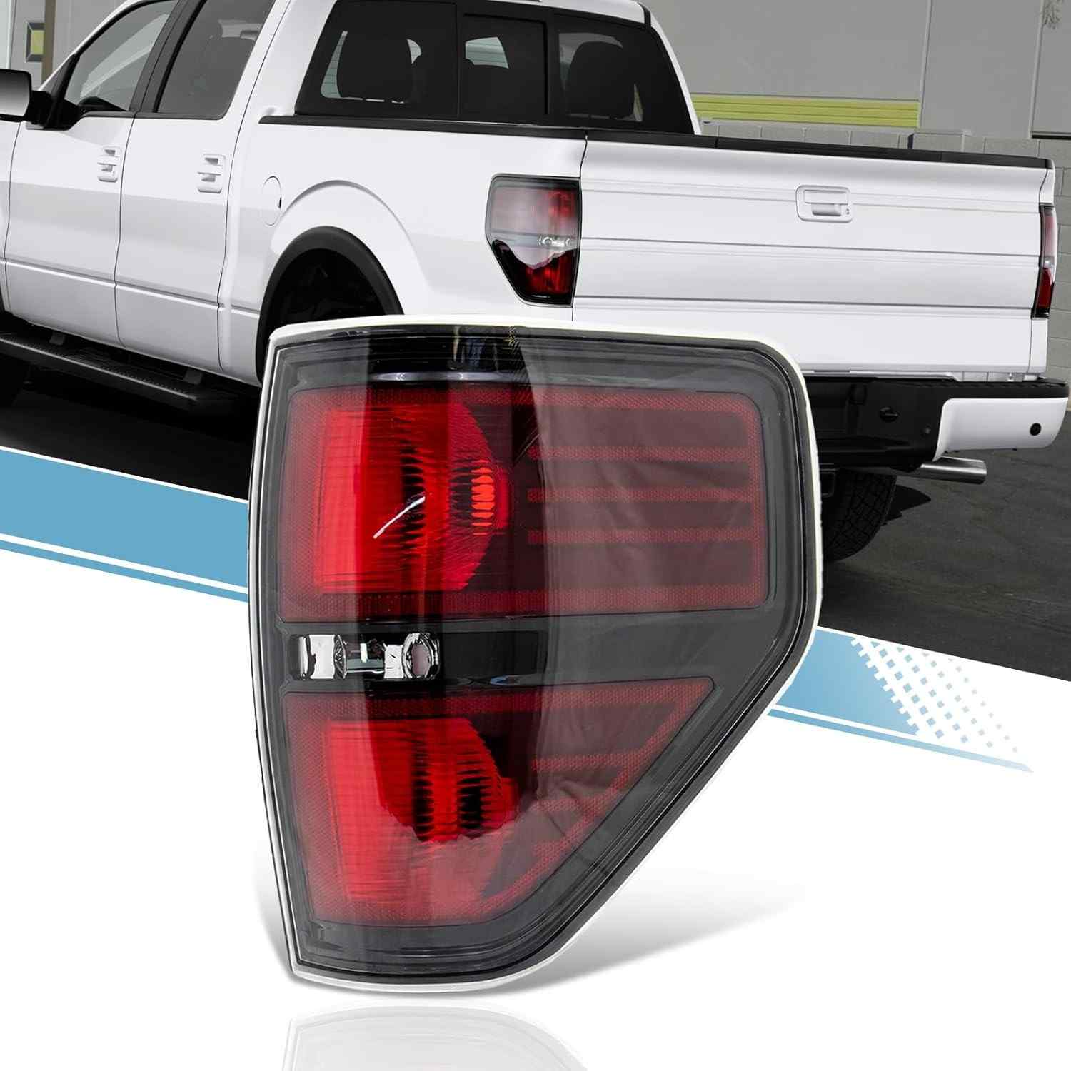 Lanterna Traseira Ford F150 2009-2014 Lado Passageiro Fumê - VPIMOZO