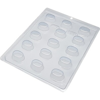 Forma Bombom Oval: Crie Delícias de Páscoa!