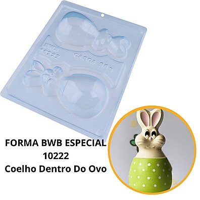 Forma Coelho no Ovo de Páscoa: Crie Chocolates Incríveis!