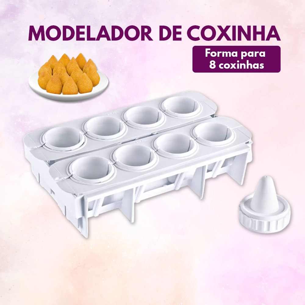 Forma de 8 Coxinhas: Faça Salgados Perfeitos em Casa!