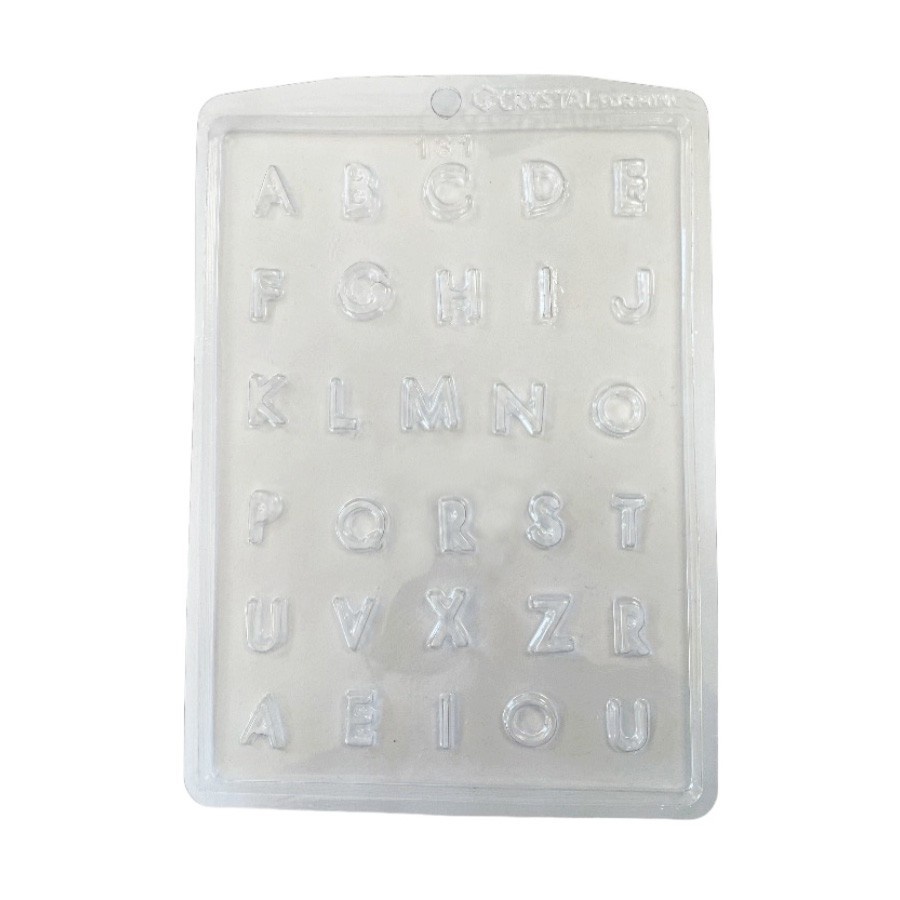 Forma de Acetato Letras: Crie Doces Personalizados!