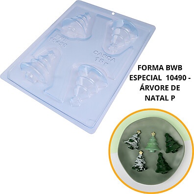 Forma de Chocolate Árvore de Natal BWB – Natal 2023