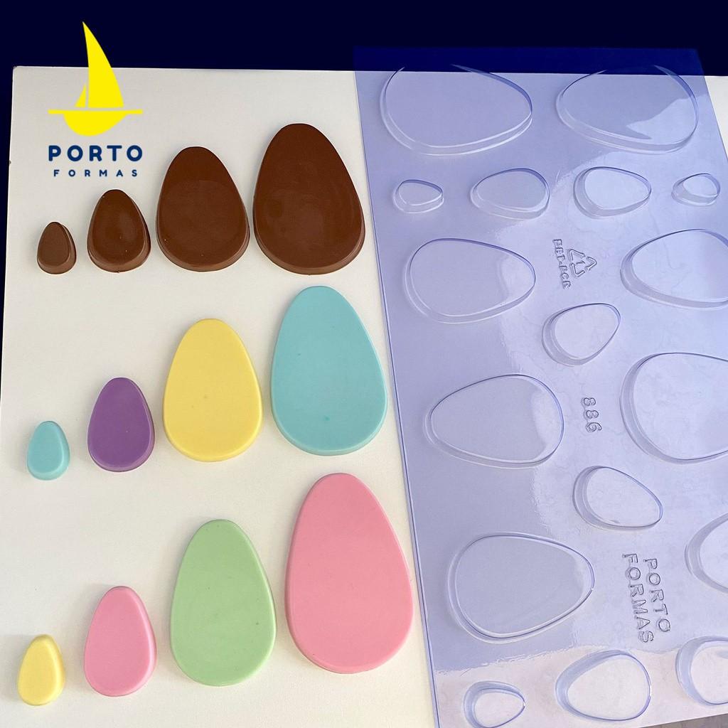 Forma de Chocolate Ovo Tablete: Crie Ovos Incríveis!