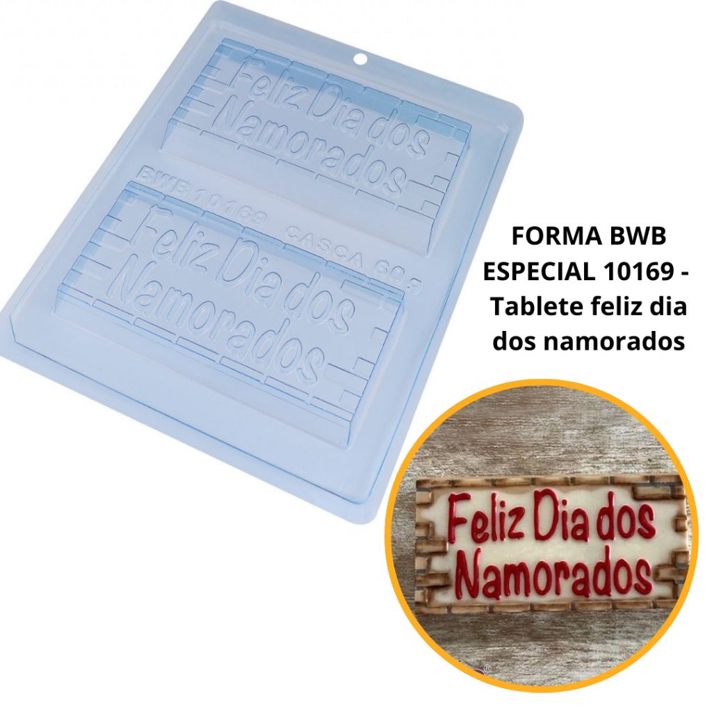 Forma de Silicone para Chocolate 200g
