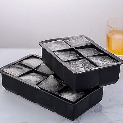 Forma de Silicone para Gelo Grande: Drinks Premium!