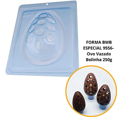 Forma de Silicone para Ovo de Páscoa 250g
