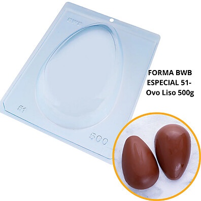 Forma de Silicone para Ovo de Páscoa 500g - BWB