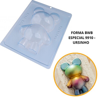 Forma de Silicone Ursinho 500g BWB: Chocolates Perfeitos!