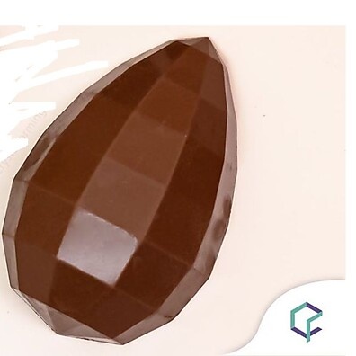 Forma Ovo de Páscoa Diamantado 350g Crystal: Surpreenda com Chocolate Perfeito