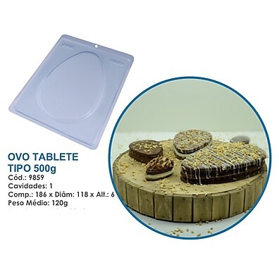 Forma Ovo Páscoa 500g BWB: Crie Ovos Incríveis!