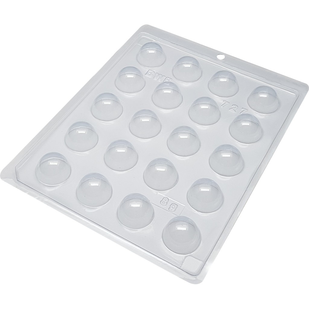 Forma para Bombom Liso Pequeno 727 - Produção Fácil e Profissional