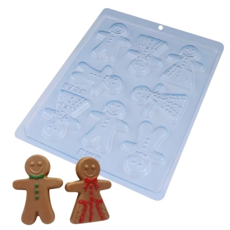 Forma para Chocolate Biscoito de Natal Cod. 9735 - BWB