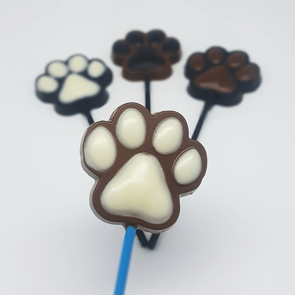 Forma Pirulito Pata Dog: Kit de 1 a 10 Unidades