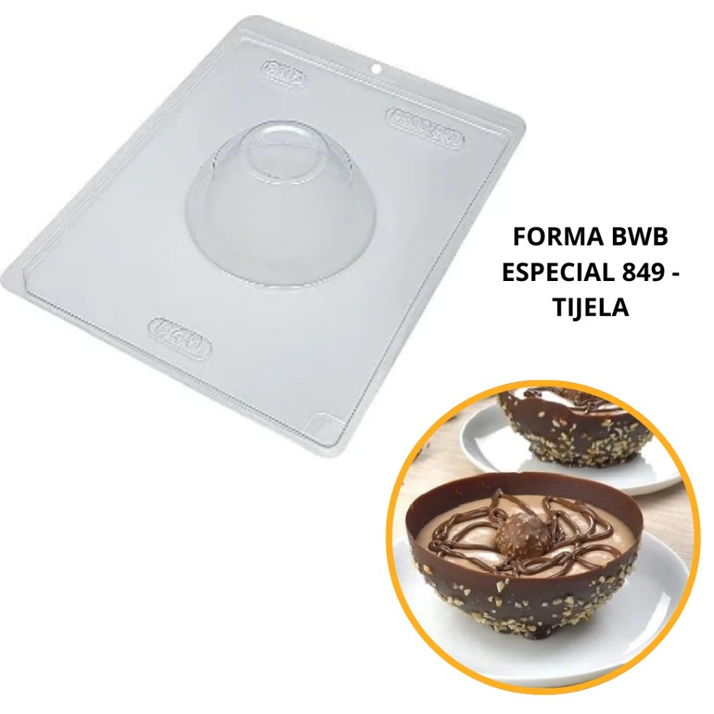 Forma Silicone BWB: Bombons Perfeitos!